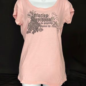 Vintage Harley Davidson Short Sleeve Top